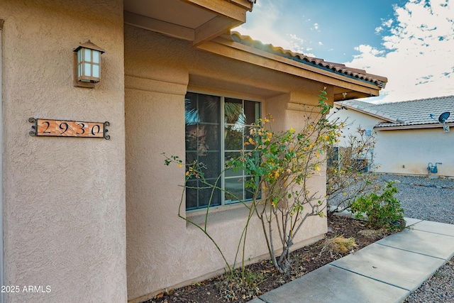 view of property exterior