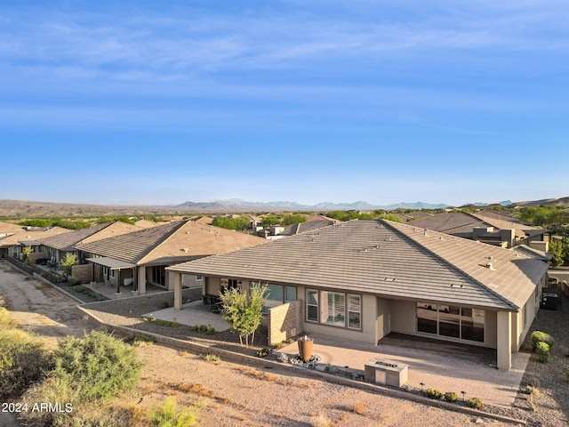 view of rear view of property