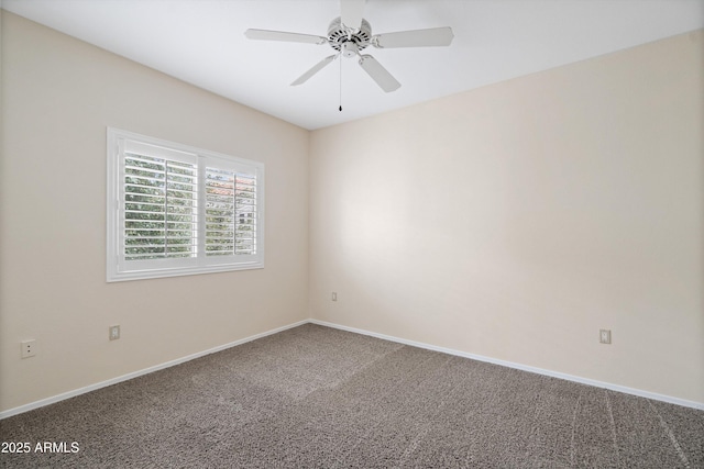11375 E Sahuaro Dr Unit 2033, Scottsdale, AZ 85259 - unfurnished room featuring carpet flooring and ceiling fan