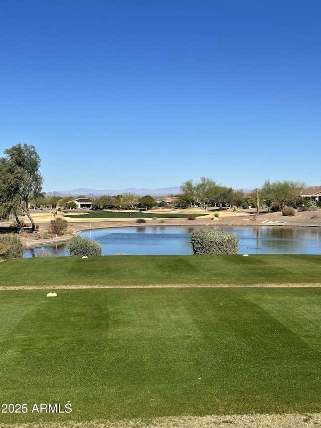 property view of water