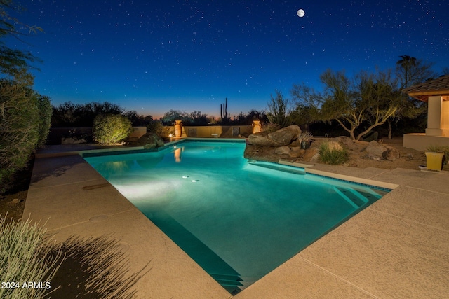 view of pool