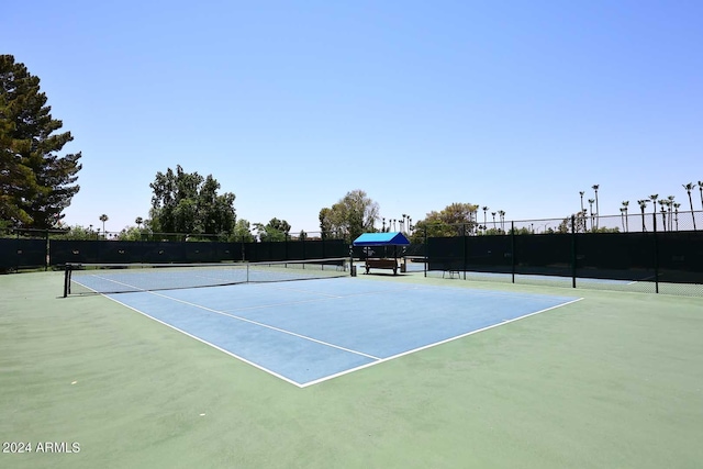 view of sport court featuring basketball court