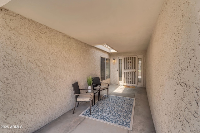 7832 E Via Marina, Scottsdale, AZ 85258 - entrance to property featuring stucco siding and a patio area