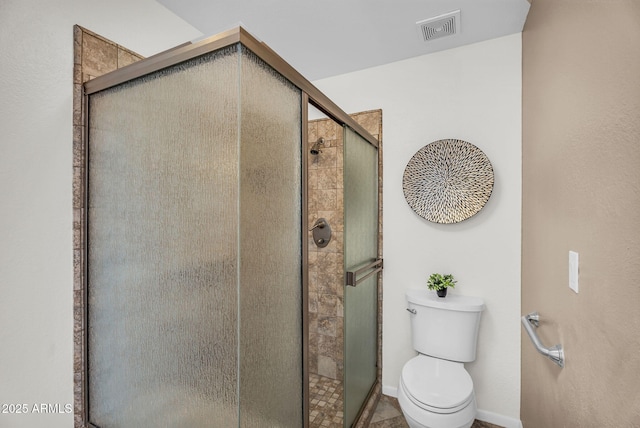 7832 E Via Marina, Scottsdale, AZ 85258 - full bathroom featuring toilet and a stall shower