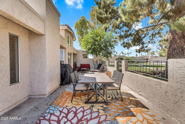 7832 E Via Marina, Scottsdale, AZ 85258 - view of patio featuring area for grilling