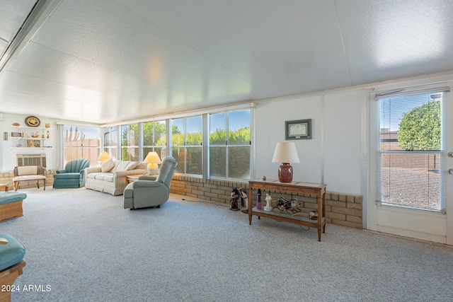 sunroom with a wealth of natural light