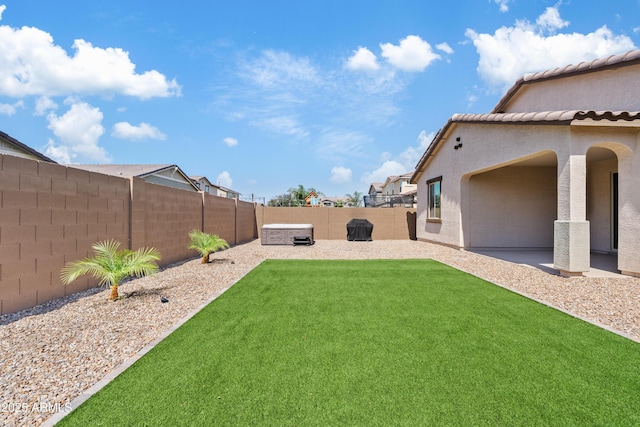 23037 E Domingo Rd, Queen Creek, AZ 85142 - view of yard featuring a patio