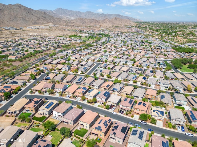 21243 W Coronado Rd, Buckeye, AZ 85396 - aerial view with a residential view and a mountain view