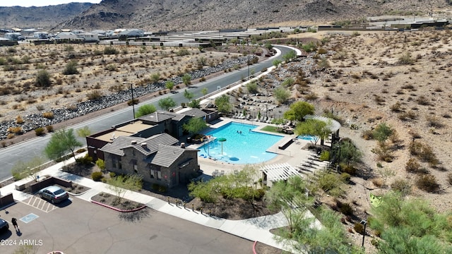 21243 W Coronado Rd, Buckeye, AZ 85396 - birds eye view of property featuring a mountain view and view of desert