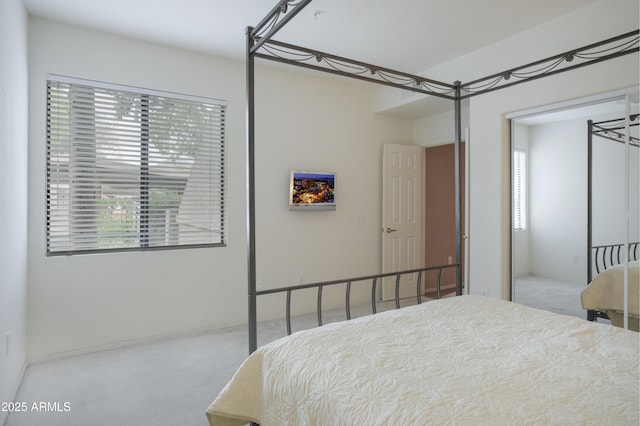bedroom featuring multiple windows
