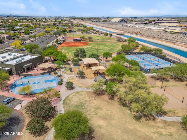aerial view