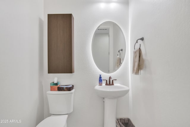 bathroom with toilet