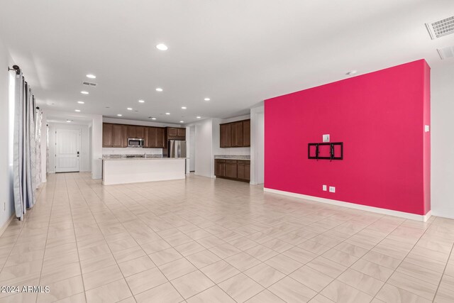 view of unfurnished living room