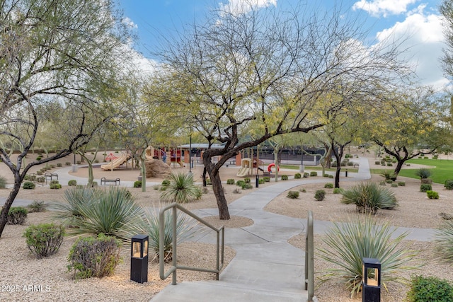 3603 E Salter Dr, Phoenix, AZ 85050 - view of home's community with playground community