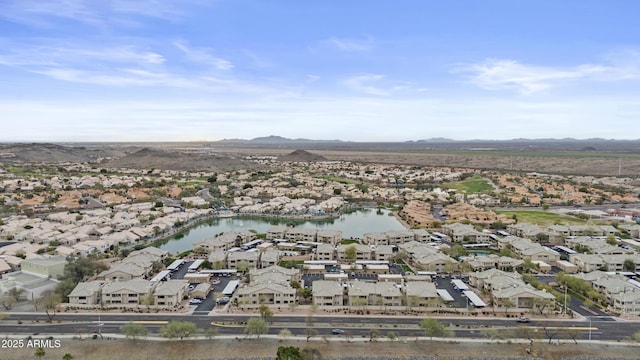 16013 S Desert Foothills Pkwy Unit 2120, Phoenix, AZ 85048 - birds eye view of property featuring a residential view and a water and mountain view