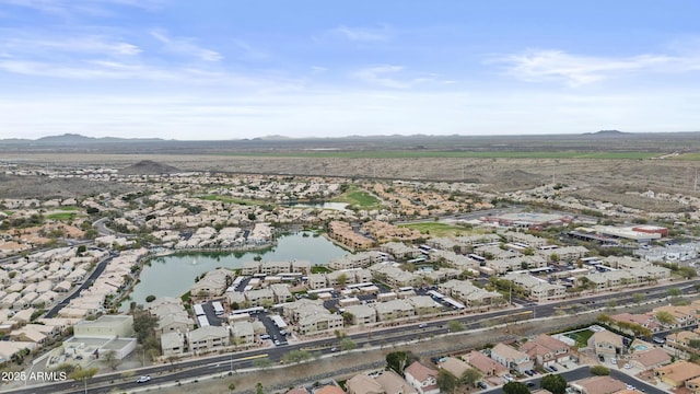 16013 S Desert Foothills Pkwy Unit 2120, Phoenix, AZ 85048 - bird's eye view with a water view and a residential view