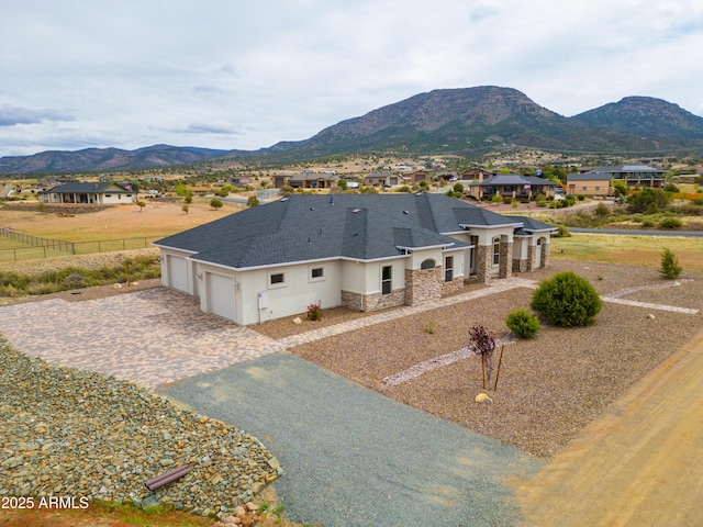 14110 E Hard Rock Rd, Prescott Valley, AZ 86315 - view of subject property with a mountain backdrop