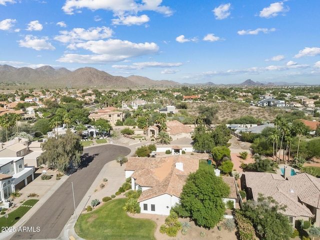 10205 E Corrine Dr, Scottsdale, AZ 85260 - aerial view of residential area featuring mountains