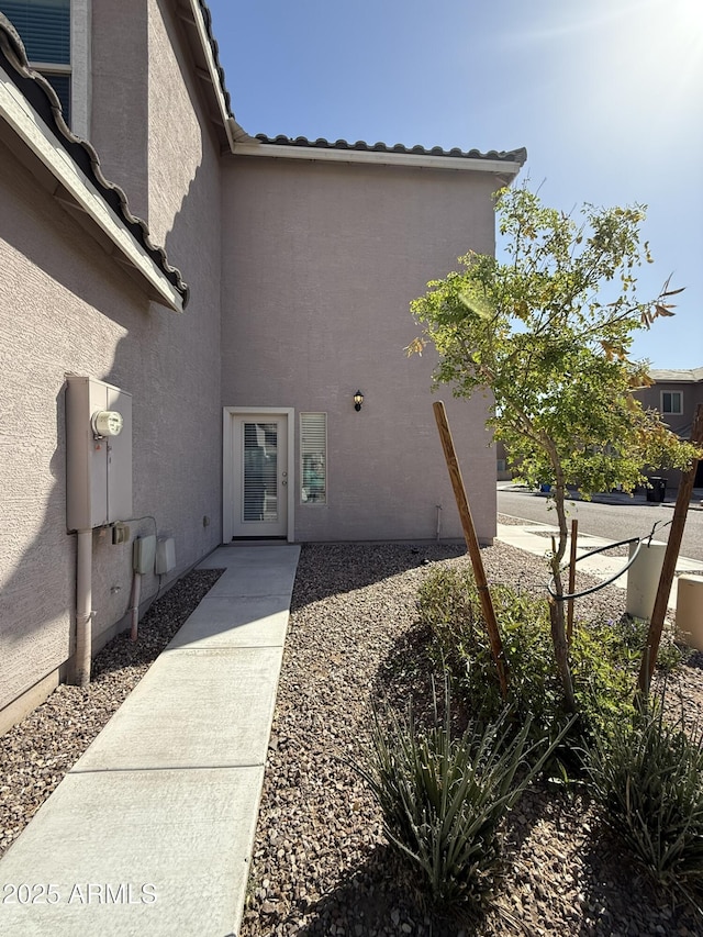1720 W Pollack St, Phoenix, AZ 85041 - property entrance featuring stucco siding