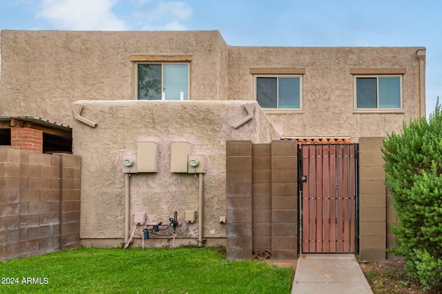 view of southwest-style home