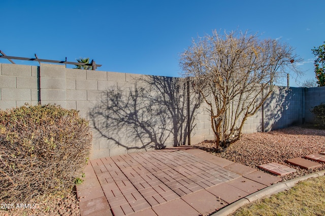 view of patio