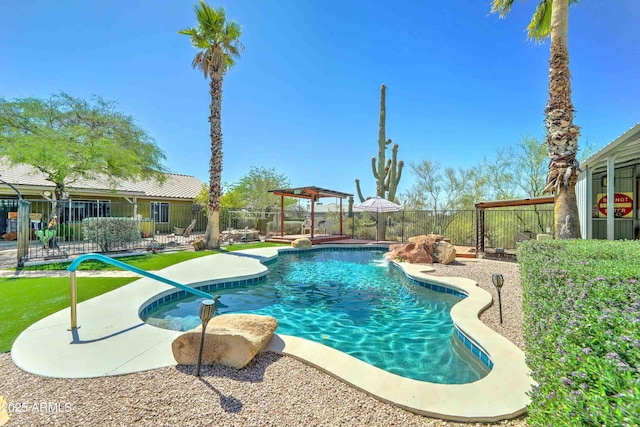 1704 S Barkley Rd, Apache Junction, AZ 85119 - view of pool