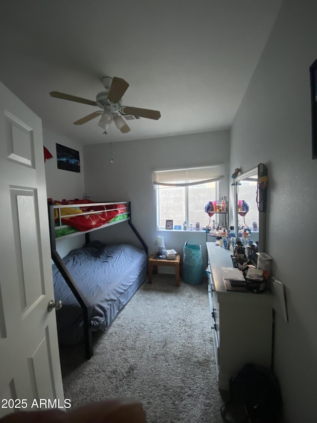 10006 N 7th Pl, Phoenix, AZ 85020 - carpeted bedroom with ceiling fan