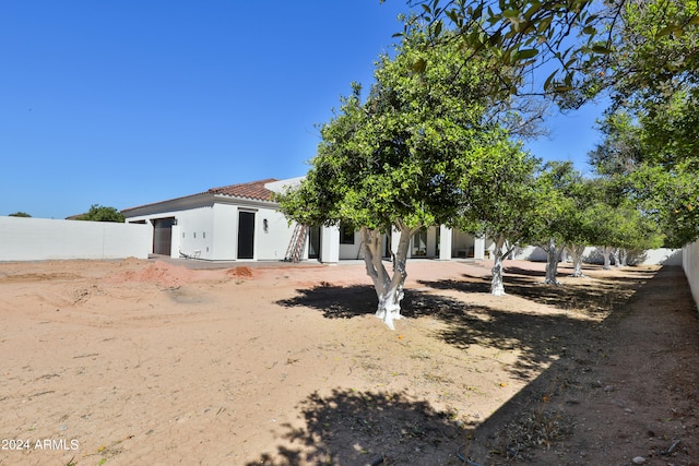 view of back of house