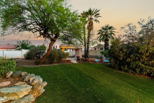 462 N Bedford Ct, Chandler, AZ 85225 - view of yard with a gazebo