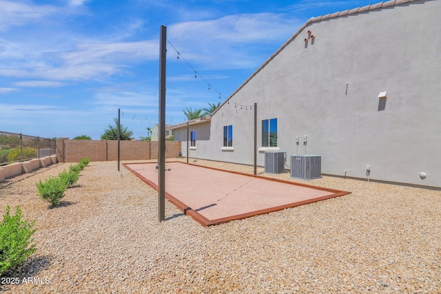 20151 E Via Del Palo St, Queen Creek, AZ 85142 - fenced backyard with a game area