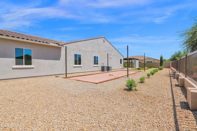 20151 E Via Del Palo St, Queen Creek, AZ 85142 - rear view of property with stucco siding and a tile roof