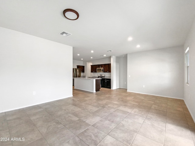 view of unfurnished living room