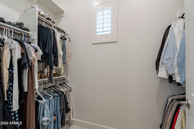 view of spacious closet