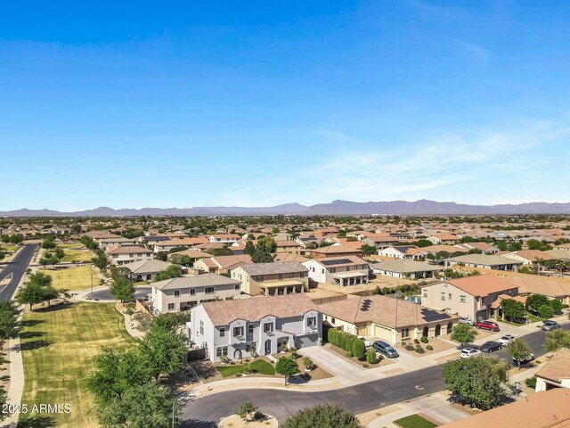 21328 E Misty Ln, Queen Creek, AZ 85142 - bird's eye view with a mountain view and a residential view