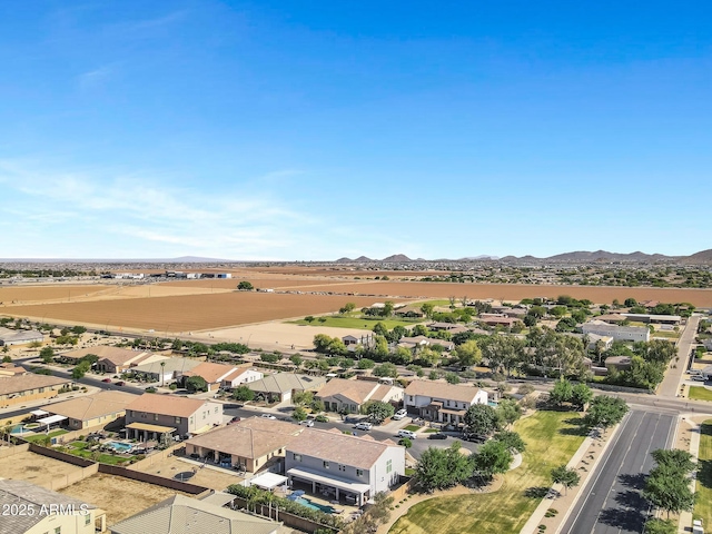 21328 E Misty Ln, Queen Creek, AZ 85142 - birds eye view of property featuring a mountain view and a residential view