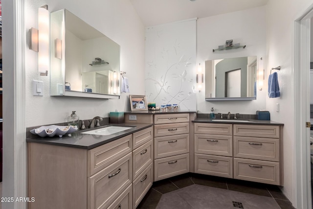 818 E Hiddenview Dr, Phoenix, AZ 85048 - bathroom featuring vanity and tile patterned floors