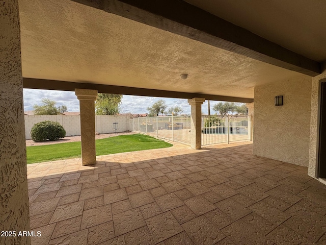 2077 N Lake Shore Dr, Casa Grande, AZ 85122 - view of patio featuring a fenced backyard