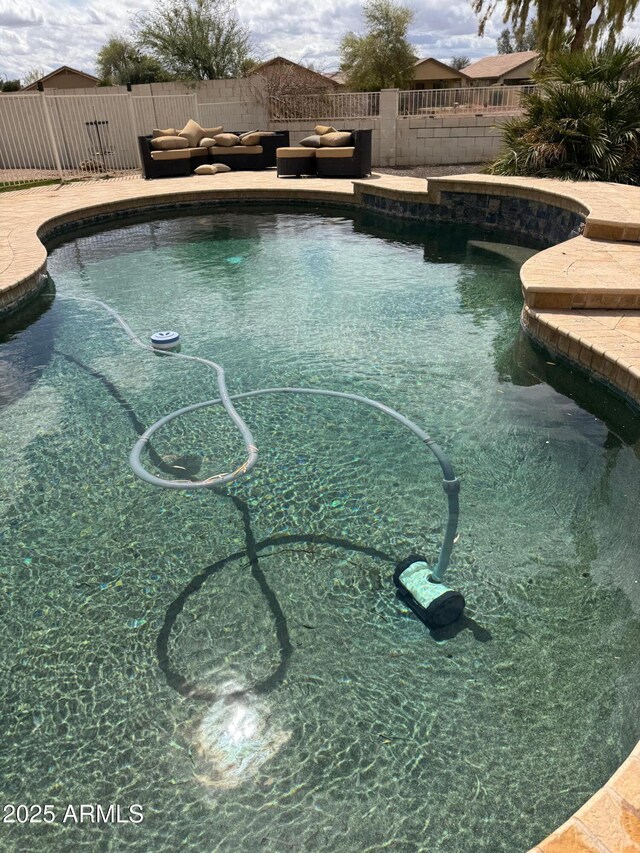 2077 N Lake Shore Dr, Casa Grande, AZ 85122 - view of swimming pool featuring fence and a fenced in pool