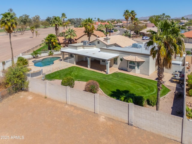 2077 N Lake Shore Dr, Casa Grande, AZ 85122 - drone / aerial view with a residential view
