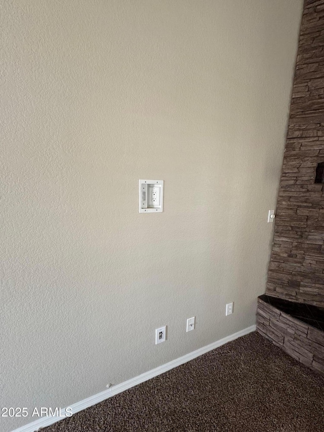 2077 N Lake Shore Dr, Casa Grande, AZ 85122 - interior space with baseboards and carpet floors