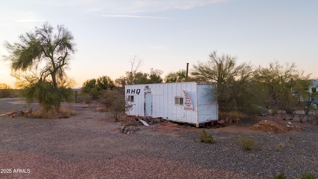 2315 N US Highway 93, Wickenburg, AZ 85390 - view of outdoor structure at dusk