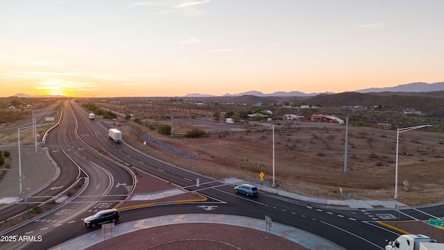 2315 N US Highway 93, Wickenburg, AZ 85390 - drone / aerial view of a mountain backdrop