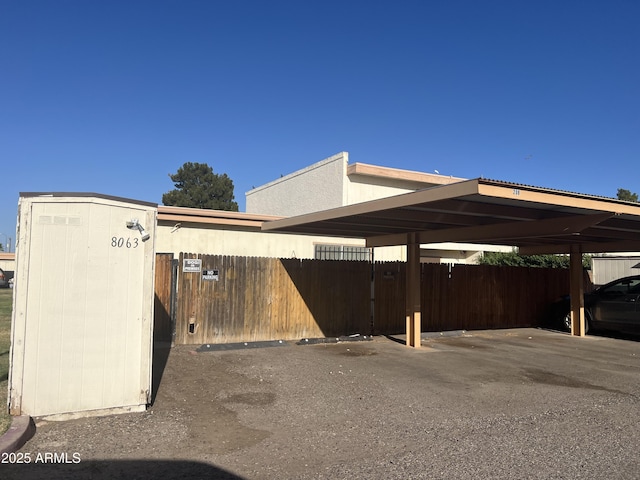 8063 N 31st Ln, Phoenix, AZ 85051 - view of covered parking lot
