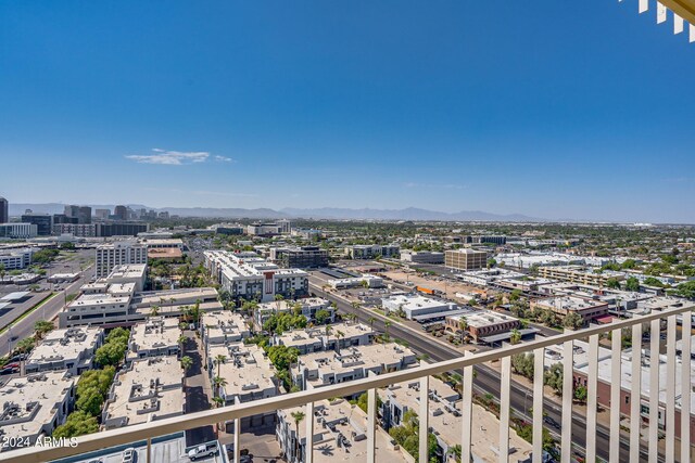 207 W Clarendon Ave Unit 20B, Phoenix, AZ 85013 - birds eye view of property with a city view and a mountain view