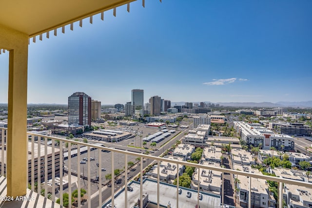 207 W Clarendon Ave Unit 20B, Phoenix, AZ 85013 - balcony featuring a view of city