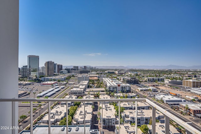 207 W Clarendon Ave Unit 20B, Phoenix, AZ 85013 - balcony with a city view and a mountain view