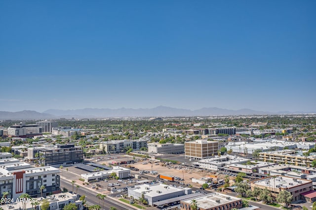 207 W Clarendon Ave Unit 20B, Phoenix, AZ 85013 - drone / aerial view featuring a mountain view and a view of city