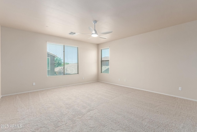 4051 E Torrey Pines Ln E, Chandler, AZ 85249 - carpeted empty room featuring a ceiling fan and baseboards