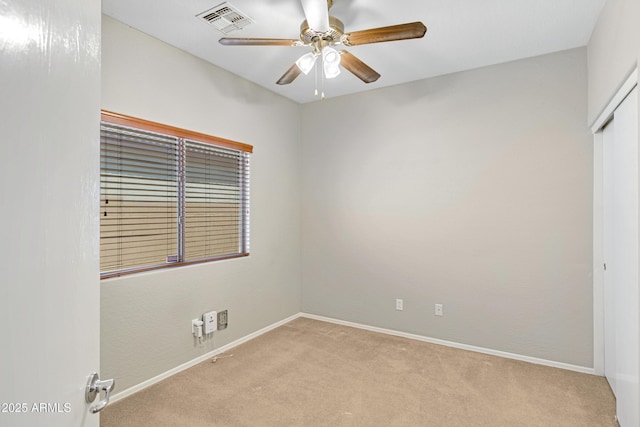 2861 E Morenci Rd, San Tan Valley, AZ 85143 - unfurnished room featuring carpet flooring and a ceiling fan