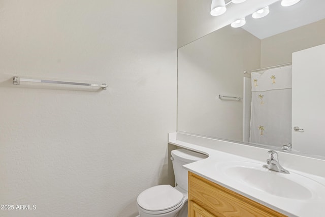 2861 E Morenci Rd, San Tan Valley, AZ 85143 - bathroom with vanity and a shower with curtain